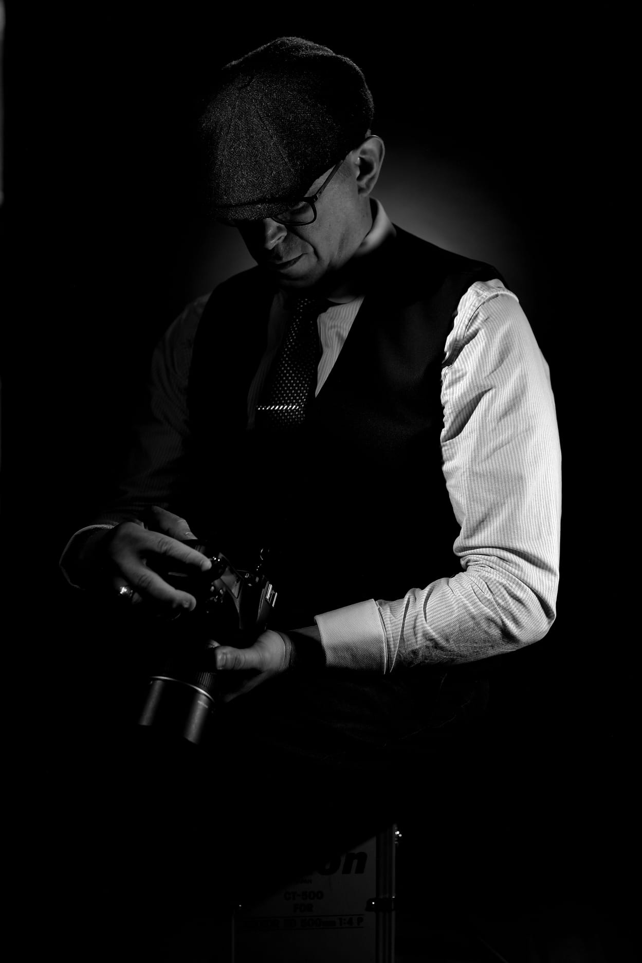 Didier Flageul au travail